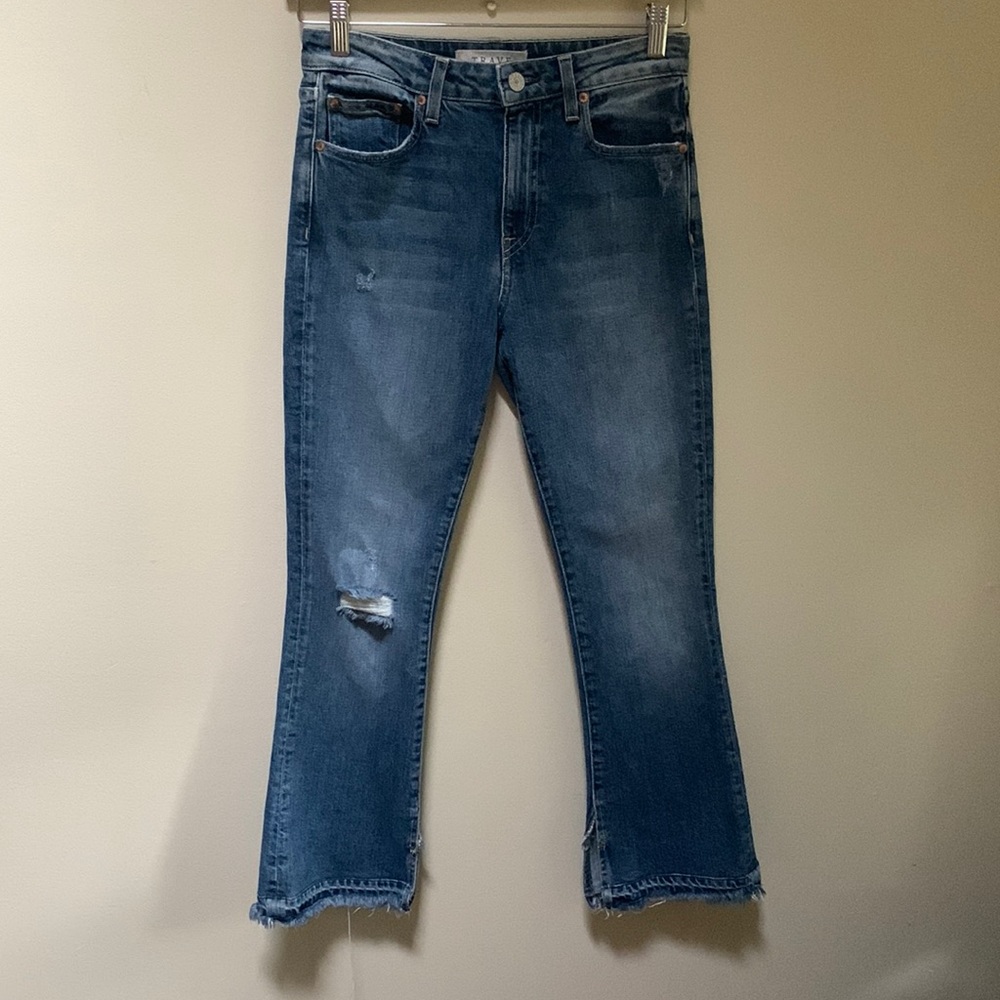 Trave ~Faye Demi Boot in Small Town Wash
